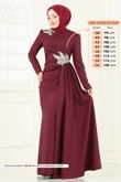 A.S.M. - Evening Dress ASM2810-MS Burgundy