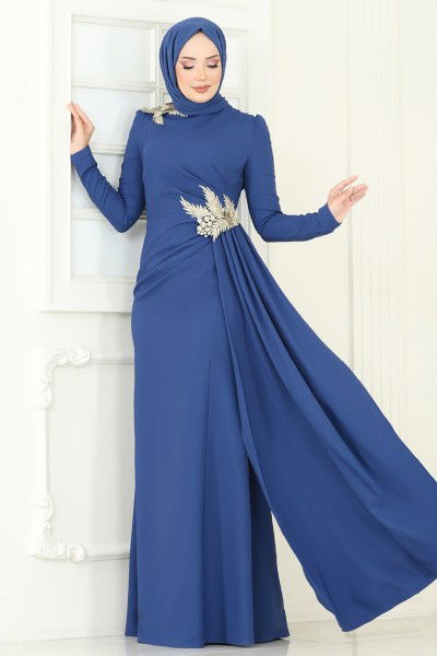 A.S.M. - Evening Dress ASM2810-MS Indigo
