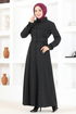 Ferace Dress MSL1601 Black - Thumbnail