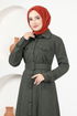 Ferace Dress MSL1601 Khaki - Thumbnail