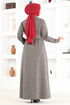 Ferace Dress MSL1601 Mink - Thumbnail