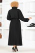 Fisherman Collar Dress END5552 Black - Thumbnail