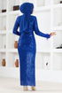 Flake Sequin Evening dress END5544 Saks - Thumbnail