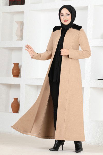 END - Fourrure Cachet Manteau FIN5563 Vison