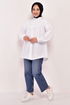 Frilly Tunic White NFC5124 - Thumbnail