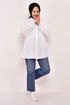 Frilly Tunic White NFC5124 - Thumbnail