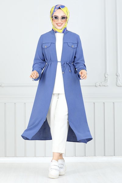 MRV P.L. - From The Front Buttoned Up Aerobin Cap 9131PL940-M Indigo