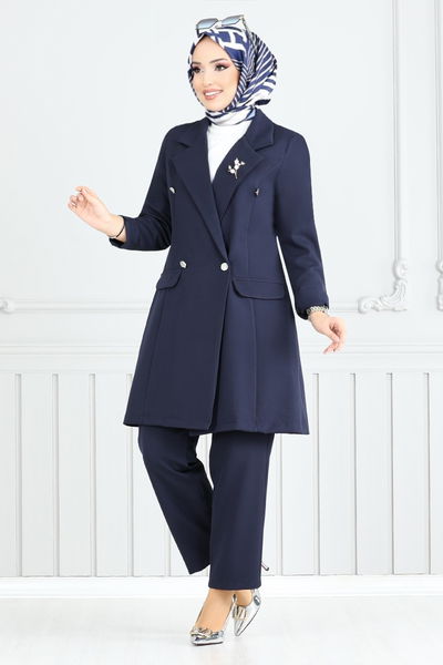 MRV S.L. - From The Front Buttoned Up Jacket Team 2626SL890-M Laci