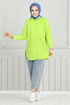 From The Side Lacquered Tunic 400EVO1065-M Acid - Thumbnail