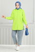 From The Side Lacquered Tunic 400EVO1065-M Acid - Thumbnail