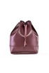 Geraffte Tasche Bordeaux TN3851 - Thumbnail