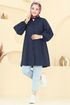 Gömlek Yakalı Tunik 3055KTR750-MS Açık Laci - Thumbnail