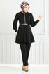 Half Zippered Team 5705ZNK903-M Black - Thumbnail