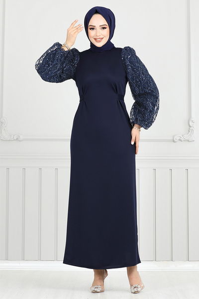 MRV E.N.D. - Handles Sim Detailed Evening dress 5602END900-M Laci