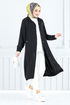 Hooded Aerobin Cap 362DVL897-M Black - Thumbnail