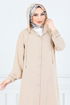 Hooded Aerobin Cap 362DVL897-M Stone - Thumbnail