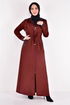 Hooded Cap Burgundy ASM2411 - Thumbnail
