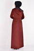 Hooded Cap Burgundy ASM2411 - Thumbnail