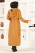 Hooded Cap END5071 Mustard - Thumbnail