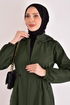 Hooded Cap Khaki ASM2119 - Thumbnail