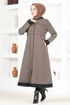 Hooded Cap MSL24311 Mink - Thumbnail