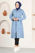 Hooded Cap MSV2624 Blue - Thumbnail