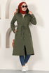 Hooded Cap MSV2624 Khaki - Thumbnail