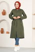 Hooded Cap MSV2624 Khaki - Thumbnail