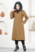 Hooded Coat EMO7023 Taba - Thumbnail