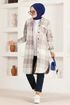 Hooded Tunic HDL5111 Mink - Thumbnail