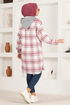 Hooded Tunic PLV3511 Fuchsia - Thumbnail