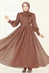 İnci Detay Janjan Abiye 8000AB368-MS Bakır - Thumbnail