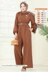 Jumpsuit 2687SL432-MS Tan - Thumbnail