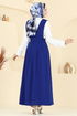 Kaplama Kemerli Jile Takım PL9152-MS Saks - Thumbnail