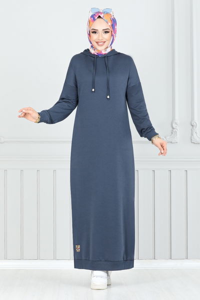 MRV E.T.T. - Kapşonlu Spor Elbise 13368ETT902-M Laci