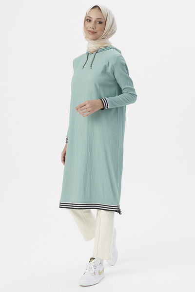 TFS - Kapüşonlu Tunik Mint TFS3871