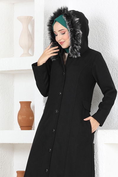 MSL - Kaşe Kaban MSL3039 Siyah - 331579