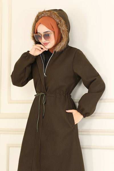 MSL - Kaşe Kaban MSL5973 Haki - 331182