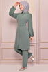 Kemerli Kombin Mint ASM2572 - Thumbnail