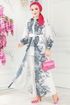 Kemerli Poplin Elbise 23119JNF844-MS Antrasit - Thumbnail