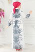 Kemerli Poplin Elbise 23119JNF844-MS Antrasit - Thumbnail