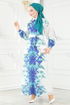Kemerli Poplin Elbise 23119JNF844-MS Saks&Mint - Thumbnail