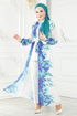 Kemerli Poplin Elbise 23119JNF844-MS Saks&Mint - Thumbnail
