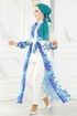Kemerli Poplin Elbise 23119JNF844-MS Saks&Mint - Thumbnail