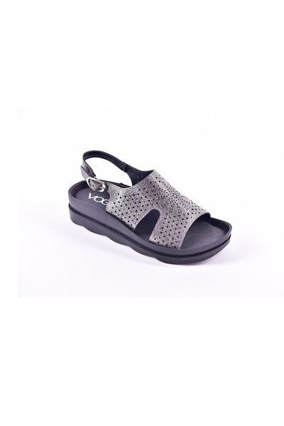 ODS - Kemerli Sandalet Gümüş ODS1028-1