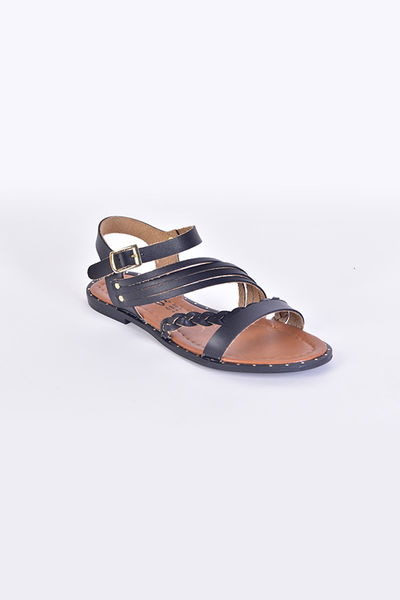 ŞNG - Kemerli Sandalet Siyah ŞNG960-1