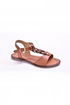 Kemerli Sandalet Taba ŞNG968-1 - Thumbnail