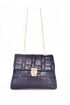 Kette Tasche Dunkelblau FEHLEN3886 - Thumbnail
