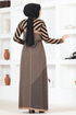 Knitwear Dress MSL1116 Latte - Thumbnail