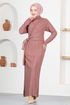 Knitwear Dress MSL5814 Rose Kurusu - Thumbnail